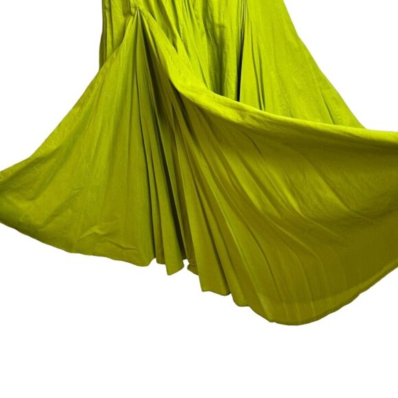Elegant Green Women's Dress - Picture 12 of 14